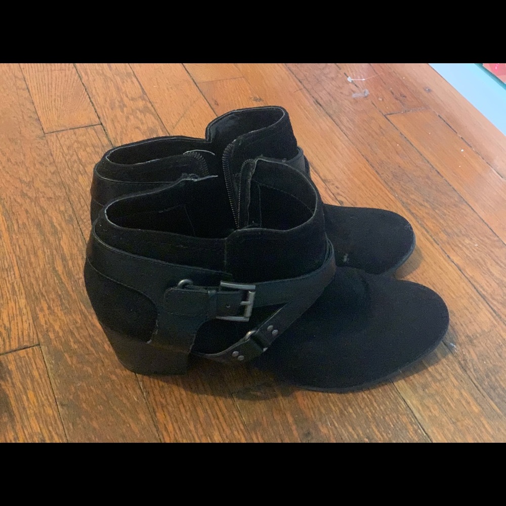 Black booties
